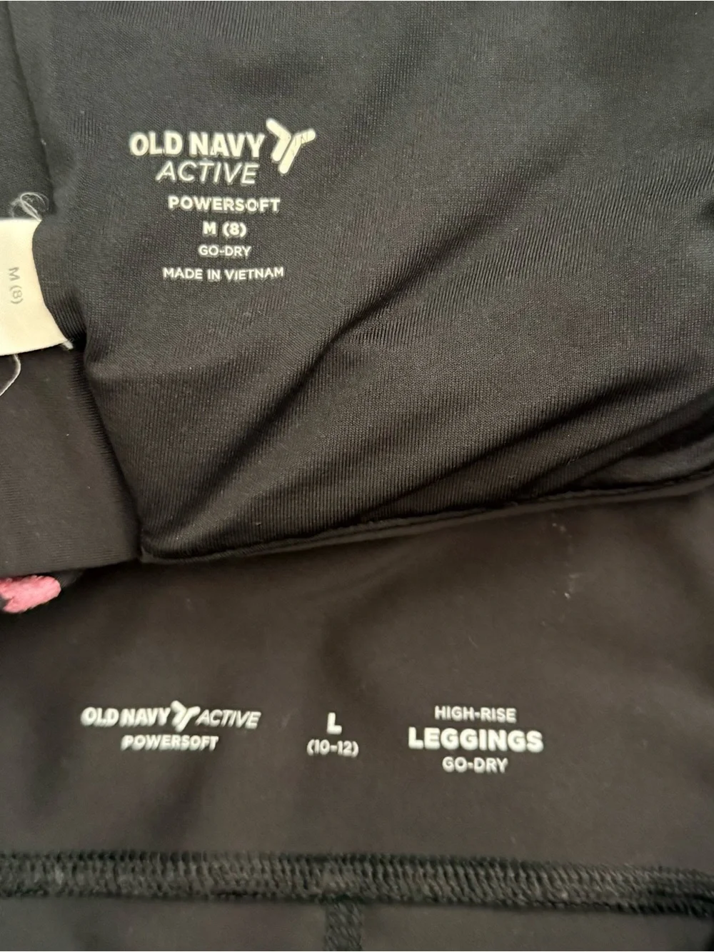 Old navy active girls workout set top and leggings